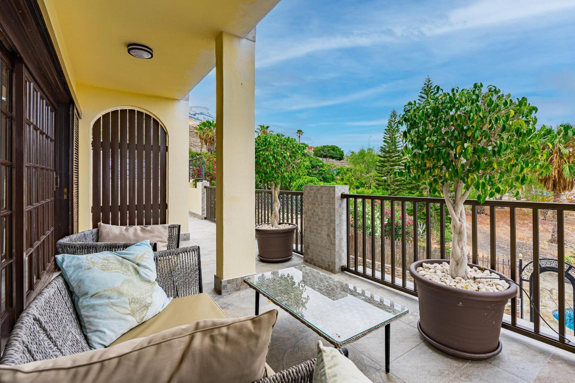 Villa Natali ,Luxury 3-Levels Large Villa On Tenerife, Ocean View, Private Poo L& Barbecue Area Costa Adeje  Eksteriør billede
